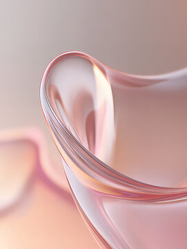 Abstract Backgrounds, Smooth Lines, Design, Amorphous glass-effect backgrounds: abstract designs with transparent elements, ideal for modern tech presentations, websites, and graphic design projects