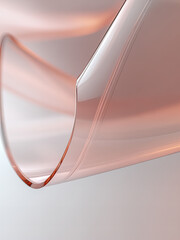 Abstract Backgrounds, Smooth Lines, Design, Amorphous glass-effect backgrounds: abstract designs with transparent elements, ideal for modern tech presentations, websites, and graphic design projects