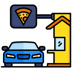 Drive Thru Icon