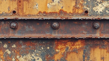 Blending textures sharp rusty metal against smooth ceramic surface vibrant colors high detail abstract design industrial vibe