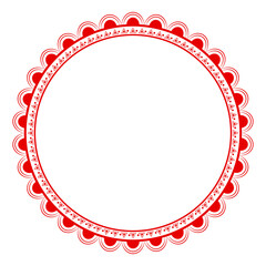 Naklejka premium Durga Puja Border Decorations Durga Puja Frame Durga Puja Background