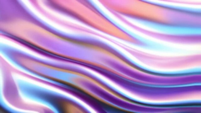 Delicate satin halographic satin abstract background.