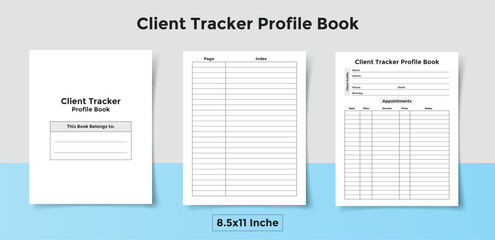 Client Tracker Profile Book