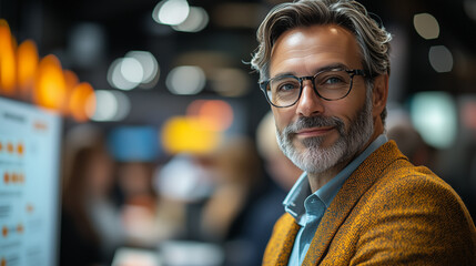 A tax consultant explaining the benefits of different tax strategies to a group of business owners, with interactive elements to engage the audience.