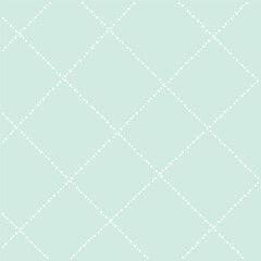 Vector hand drawn cute checkered pattern. Doodle Plaid geometrical simple texture. Crossing lines. Abstract cute delicate pattern ideal for fabric, textile, wallpaper
