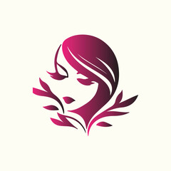 Obraz premium Creative illustration colorful flowers and leaves set