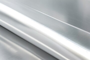 Fototapeta premium A detailed shot of a shiny metal surface
