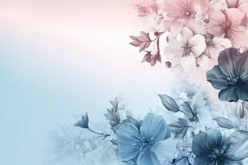 a wallpaper of a collection of flowers on a sunny day