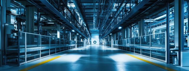 Modern Manufacturing Plant Controlled by Artificial Intelligence