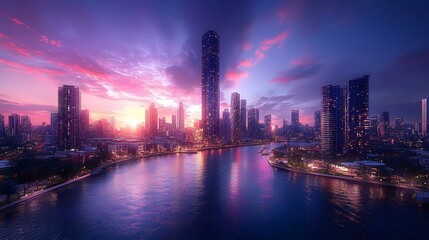 Fototapeta premium City scene
