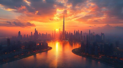 Fototapeta premium City scene