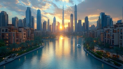 Fototapeta premium City scene