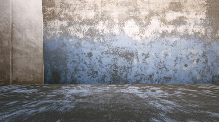 Obraz premium old wall with water