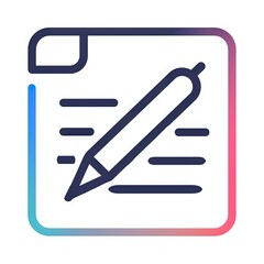 Obraz premium an ultra-minimalist and simple favicon for a legal contract management app, 