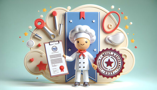 3D Chess Strategy Border Frame with Pieces - Business Planning Concept | Copy Space for Strategic Content | Isolated on White Background