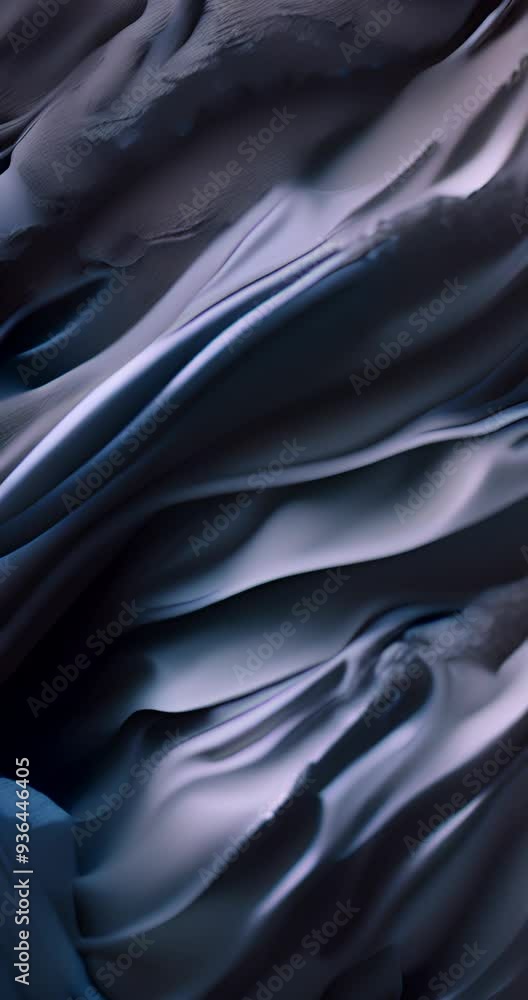 Poster scientific abstraction with futuristic textured tissue waves. tech background with close-up wave bio