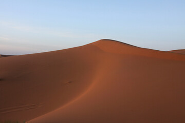Sahara dunes,near Morocco, North Africa