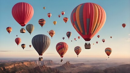 Obraz premium hot air balloon