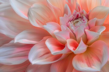 Fototapeta premium A close up of a pink flower with a white center, generative ai image