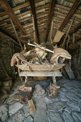 Custonaci Trapani Sicily, Mangiapane cave village, populated as early as the Upper Paleolithic	
