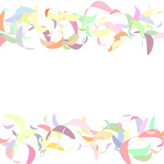 Beautiful monarch butterfly isolated on white background Butterflies scatter from the circle. 