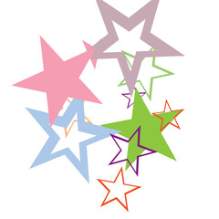 Valentine pink background with starry lights Light Pink, Yellow vector texture with beautiful stars.Gold holiday light bokeh against dark background Christmas concept for design and illustrations.