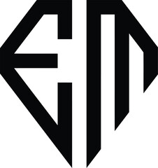 em clothing logo design
