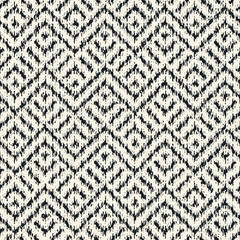 Monochrome Grain Zigzag Check Pattern