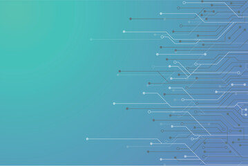 circuit board technology, background vector