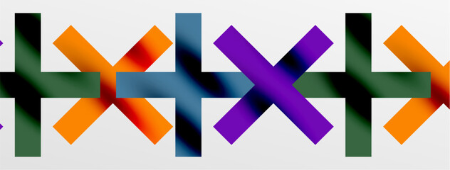 Colorful squares, lines minimal abstract background. Vector Illustration For Wallpaper, Banner, Background, Card, Book Illustration, landing page