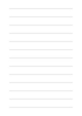 グレー罫線の横書きノート