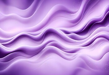 Obraz premium Flowing purple violet and white abstract background with soft, wavy shapes and subtle sparkles, silk like waves and smoothness