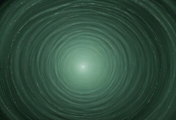 Obraz premium Flowing green and black abstract background with soft, wavy shapes and subtle sparkles
