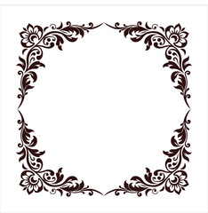 Vintage border design elements collection.