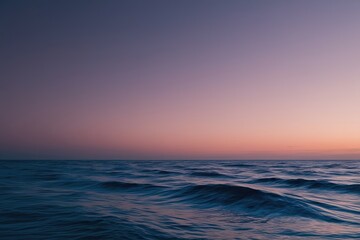 Fototapeta premium Dream-like Textured Gradient Field in Mauve, Navy, and Sky-Blue Tides at Dusk