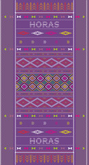 Traditional fabrics of Ulos Batak, patterns, designs, decorations, wallpapers, ornaments in various colors