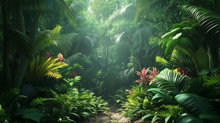Exploring the Lush Beauty of a Tropical Rainforest