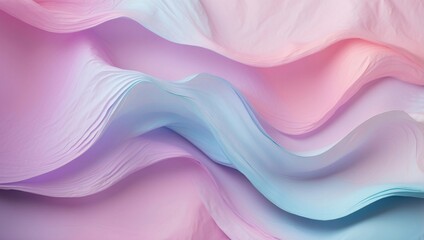 Pastel iridescent backdrop with soft, wavy patterns in blue, pink, and purple, creating a dreamy, ethereal look