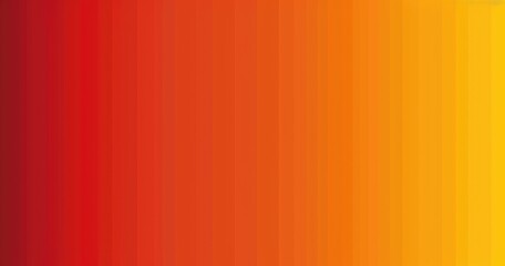 Obraz premium A vibrant gradient transitioning from red to yellow, creating a warm and energetic visual effect.