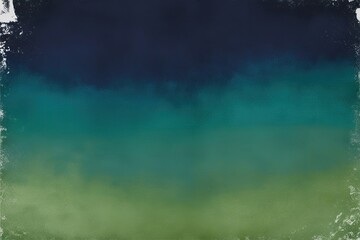 Obraz premium Vintage Navy Teal and Chartreuse Monochrome Spectrum Backdrop