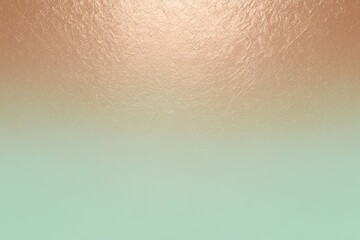 Fototapeta premium Light Mint Copper Textured Gradient Background for Fresh and Modern Design