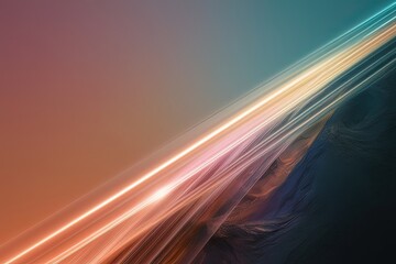 Vibrant Periwinkle Peach and Amber Gradient Background with Glowing Color Streams and Deep Obsidian Texture