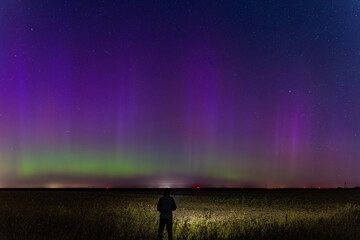 Zorza w Polsce, Aurora © Daniel Folek
