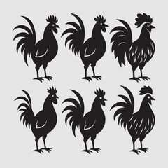 Vector  Animals Hen