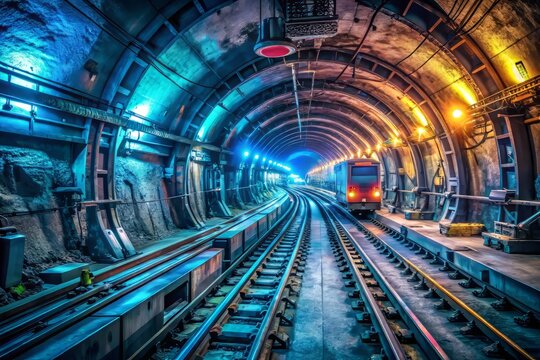 Beneath the earth's surface, a network of hidden tunnels hums with advanced machinery, silently shaping the fate of humanity with each passing moment.