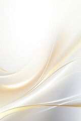 Abstract gold and white color wavy background