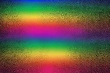 Colorful Abstract Texture with Grainy Background and Vibrant Rainbow Gradient