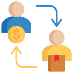 Business To Consumer Icon