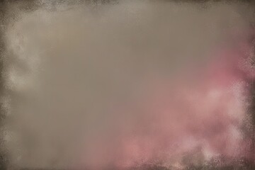 Vintage Taupe and Dusty Rose Gradient Background with Distressed Texture and Luminous Color Blend