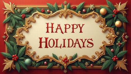 Elegant Hand-Drawn Holiday Cards: Festive Designs for the Perfect Seasonal Greeting